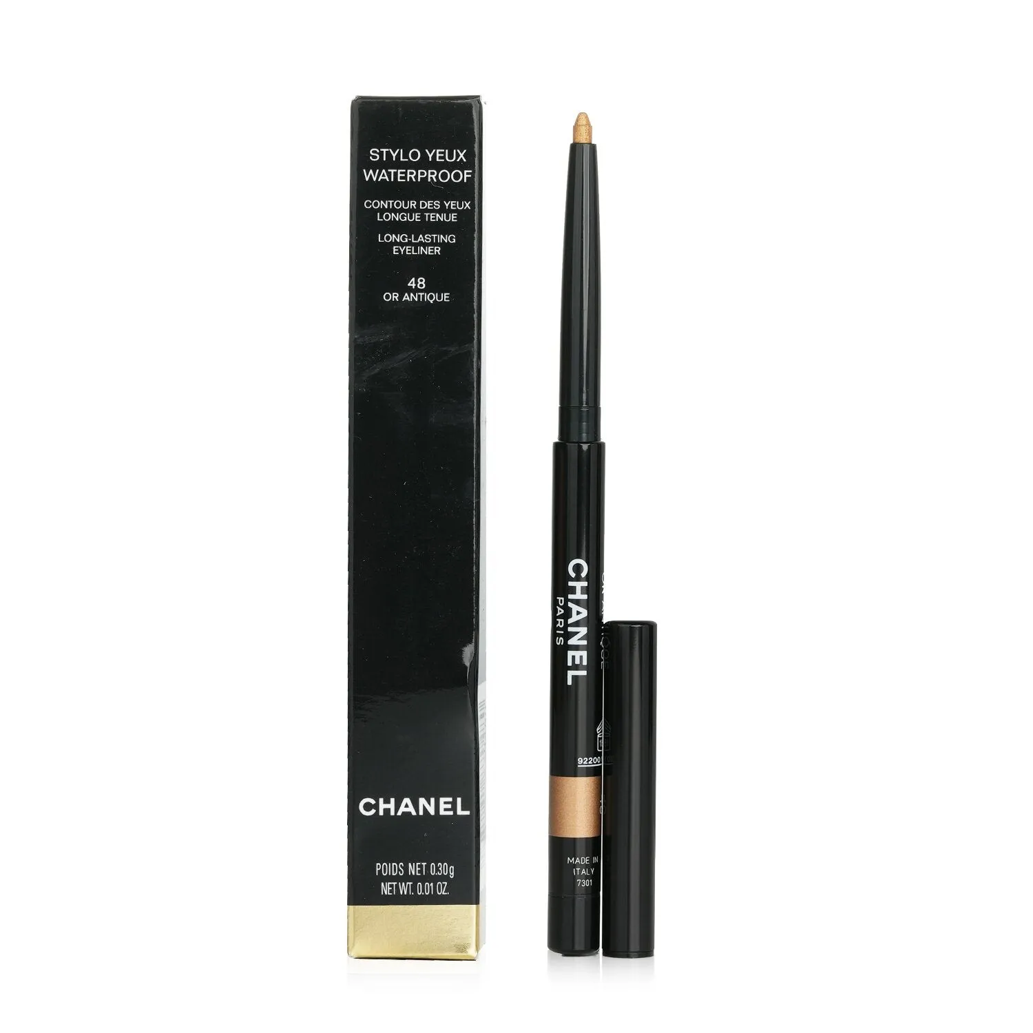 Chanel Stylo Yeux Waterproof - # 56 Khaki Metal  0.3g/0.01oz