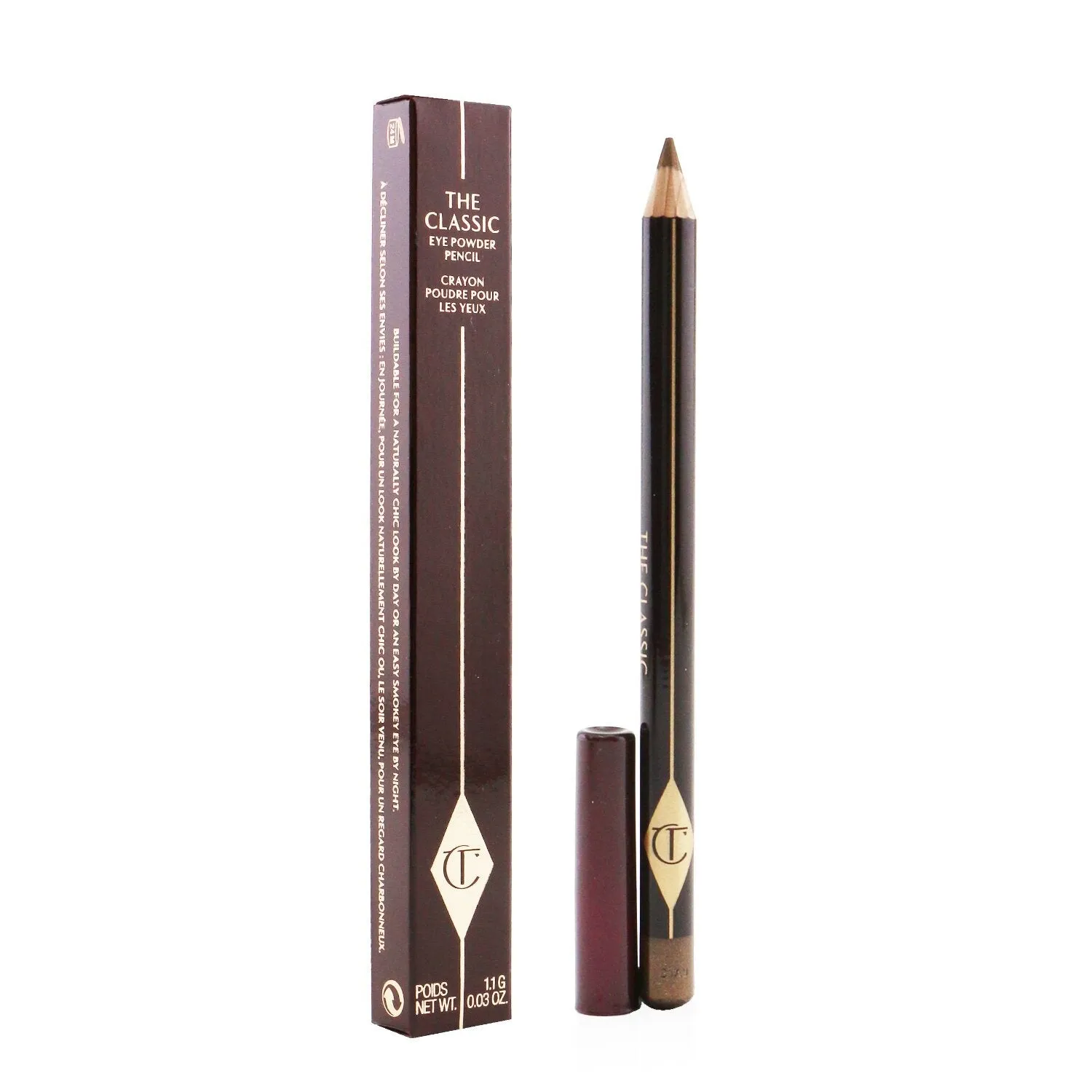 Charlotte Tilbury The Classic Eye Powder Pencil - # Classic Black  1.1g/0.03oz