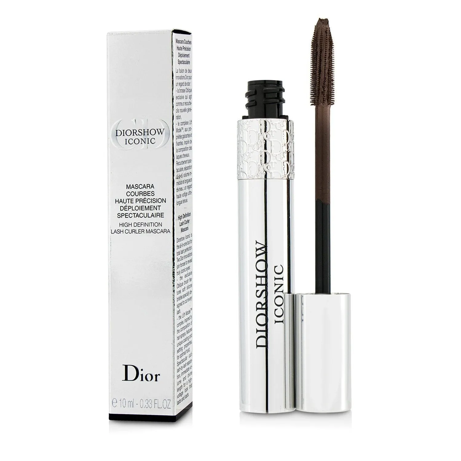 Christian Dior DiorShow Iconic High Definition Lash Curler Mascara - #698 Chestnut  10ml/0.33oz