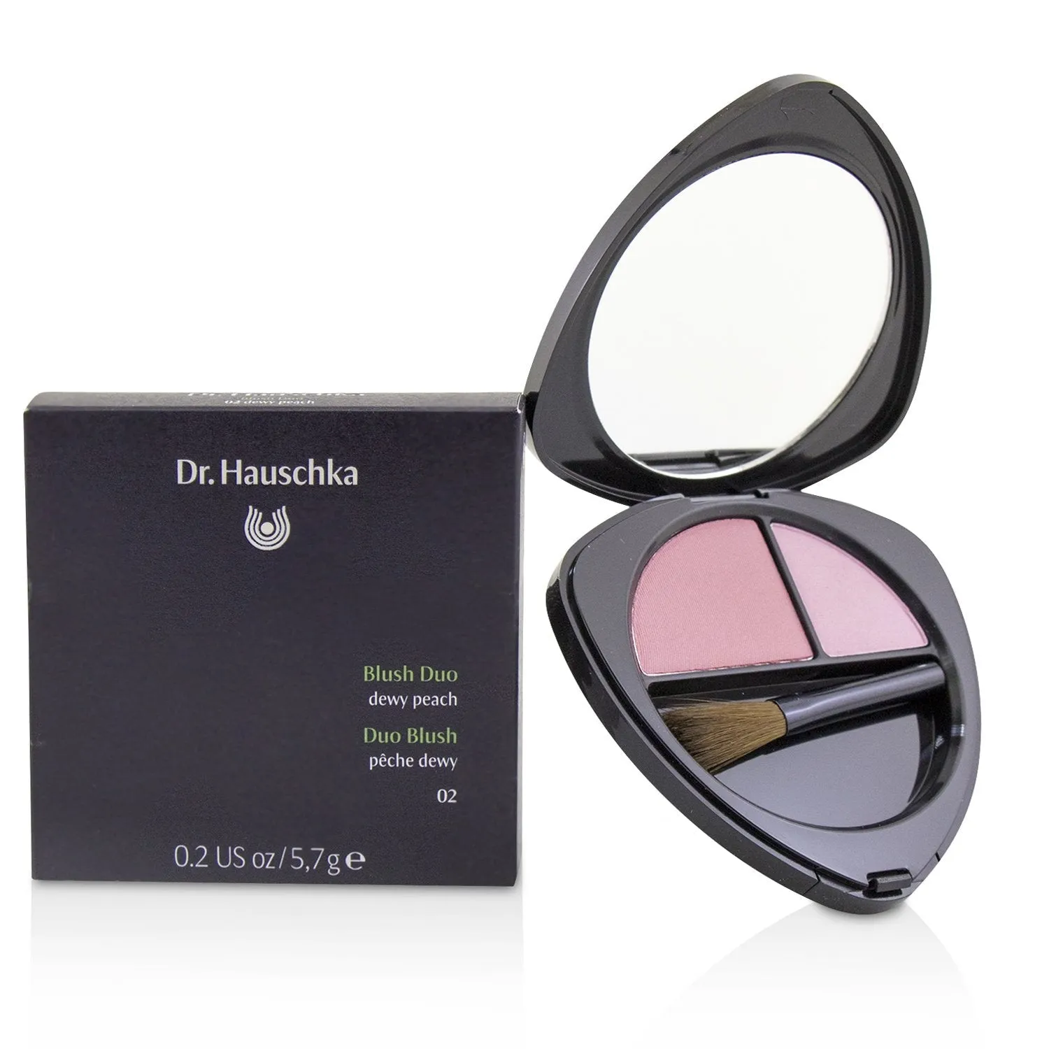 Dr. Hauschka Blush Duo - # 01 Soft Apricot  5.7g/0.2oz