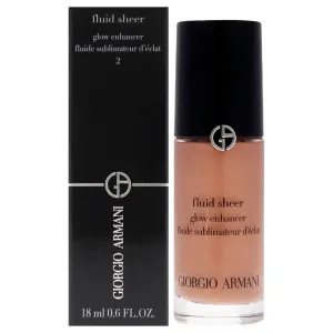 Giorgio Armani Fluid Sheer Glow Enhancer - 11 Peach by Giorgio Armani for Women - 0.6 oz Makeup