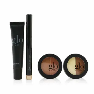 Glo Skin Beauty In The Nudes (Shadow Stick   Cream Blush Duo   Eye Shadow Duo   Lip Balm) - # Backlit Bronze Edition  4pcs 1bag