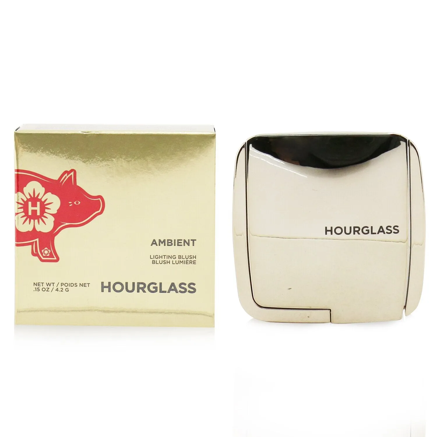 HourGlass Ambient Lighting Blush - # Incandescent Electra (Cool Peach)  4.2g/0.15oz