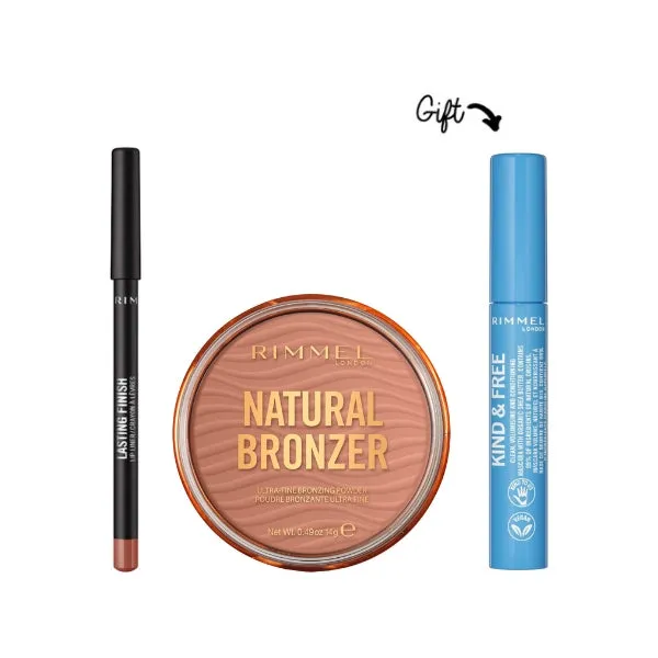Lasting Finish Lip Liner   Natural Bronzer   FREE Mascara
