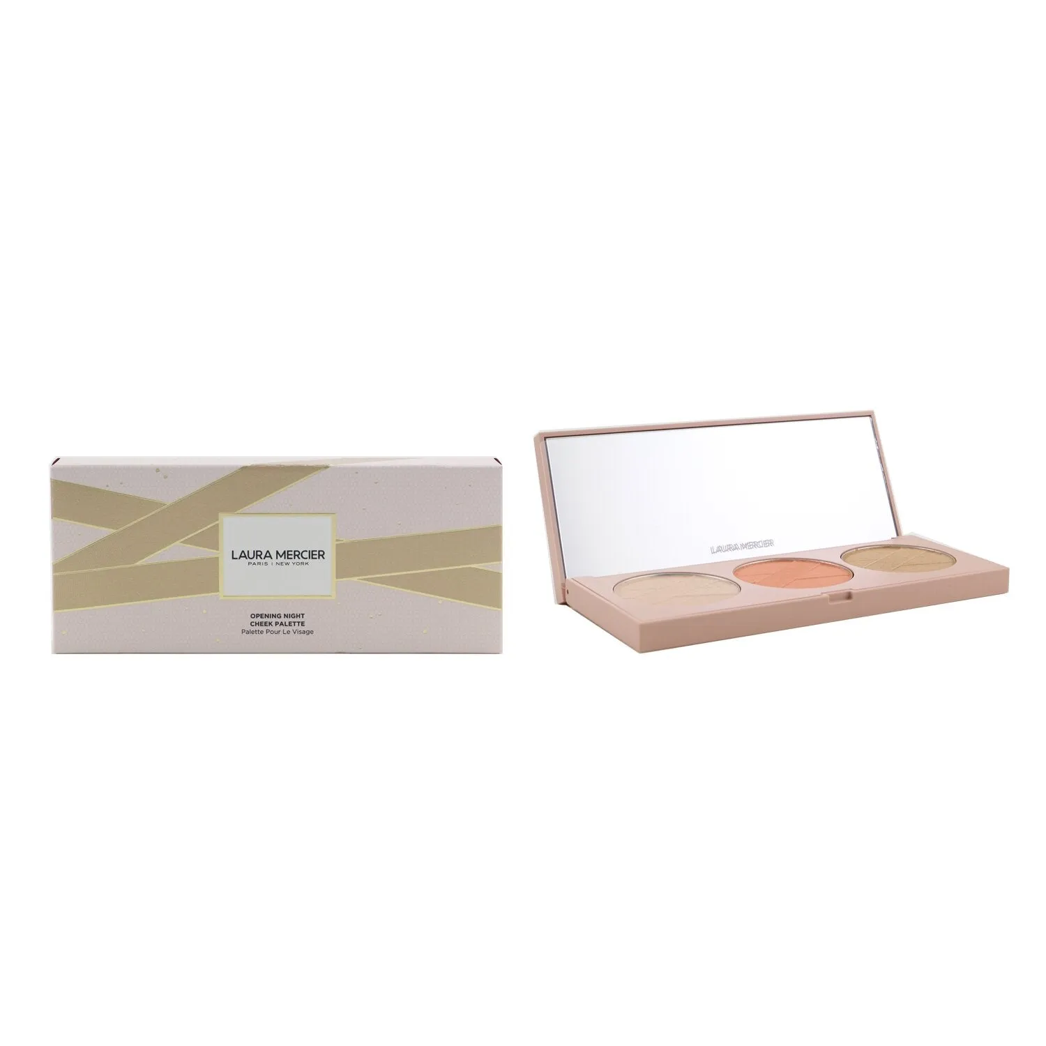 Laura Mercier Opening Night Cheek Palette (Blush. Bronzer & Highlighter)  3x6g/0.21oz