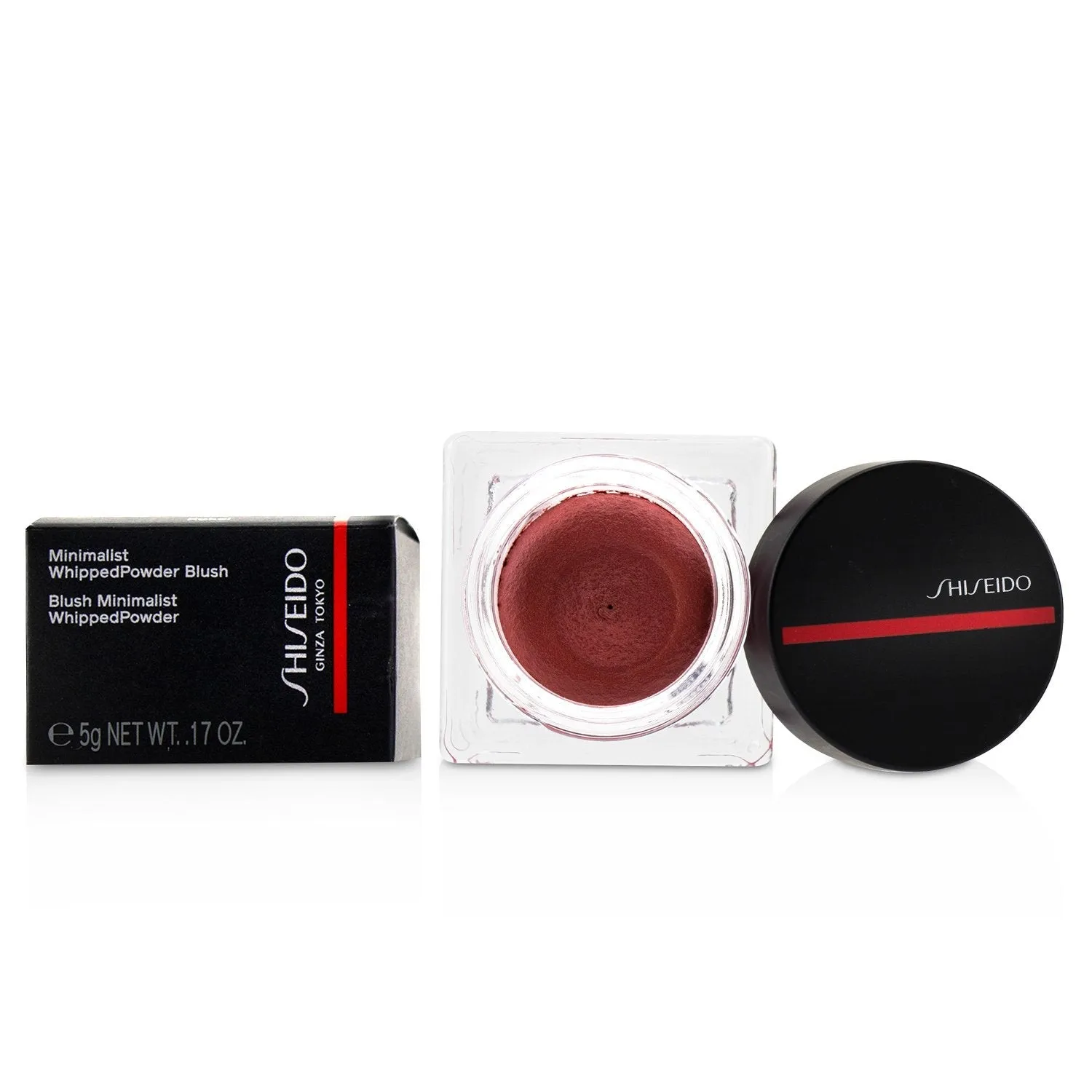 Shiseido Minimalist WhippedPowder Blush - # 04 Eiko (Tan)  5g/0.17oz