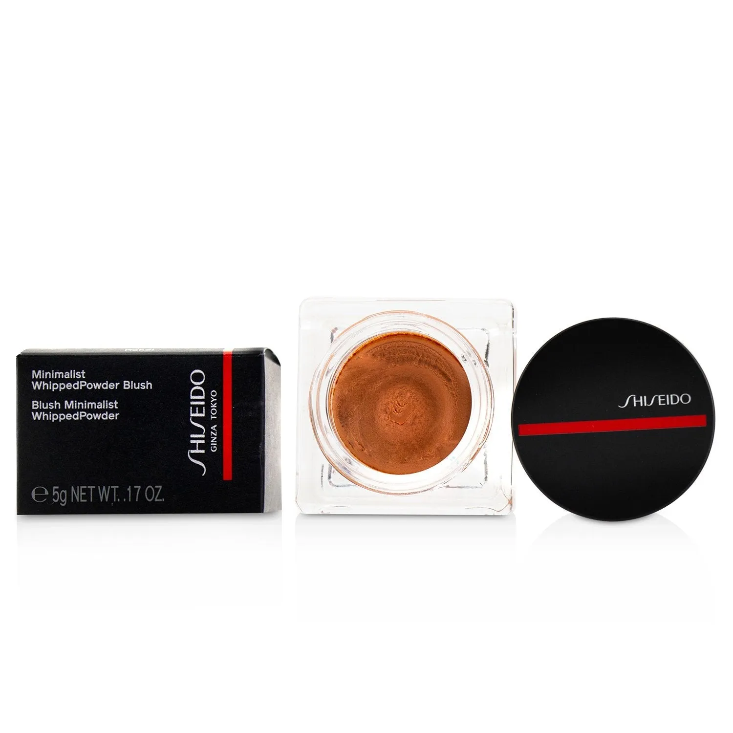 Shiseido Minimalist WhippedPowder Blush - # 04 Eiko (Tan)  5g/0.17oz