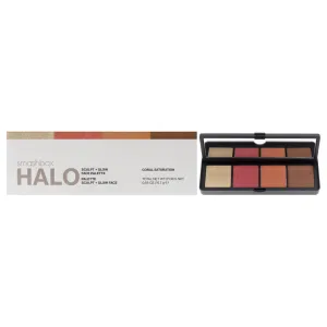 Smashbox Halo Sculpt Plus Glow Palette - Coral Saturation by SmashBox for Women - 0.55 oz Makeup